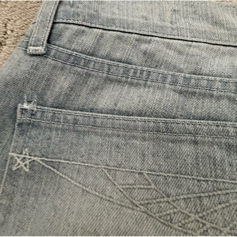"18th Amendment Hayworth jeans straight leg size 29 light blue wash cotton blend - Picture 4 of 8